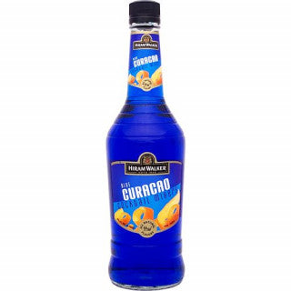 HIRAM WALKER BLUE CURACAO (750ML)