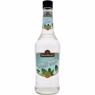 HIRAM WALKER CREME DE MENTHE WHITE (750ML)