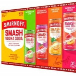 SMIRNOFF SMASH VODKA SODA 8PK