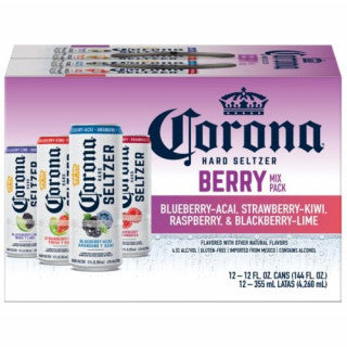 CORONA SELTZER BERRY VARIETY (12OZ)