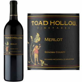 TOAD HOLLOW RESV MERLOT (750ML)
