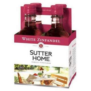 SUTTER WHITE ZINFANDEL 4PK (187ML)