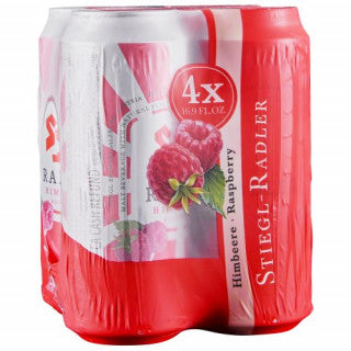STIEGL RASPBERRY 4PK (16OZ)
