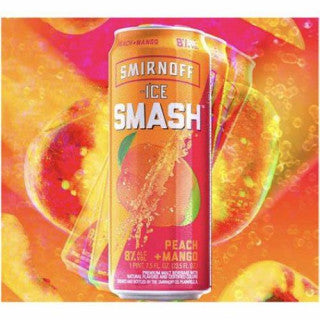SMIRNOFF SMASH PEACH MANGO (24OZ)