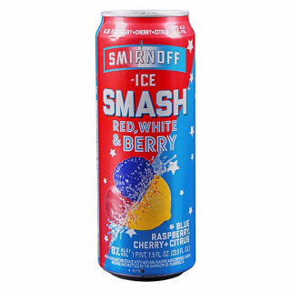 SMIRNOFF SMASH RED, WHITE, BERRY (24OZ)