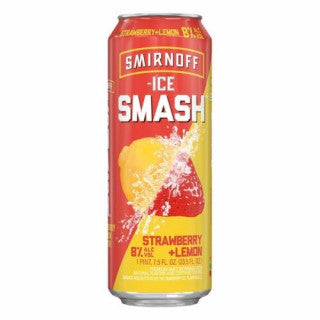 SMIRNOFF SMASH STRAWBERRY LEM (23.5OZ)