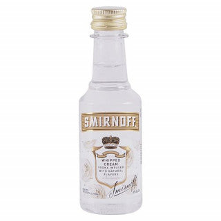 SMIRNOFF WHIPPED CREAM VODKA (50ML)