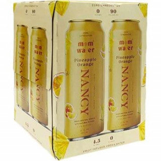 MOM WATER NANCY PINEAPPLE ORANGE (12OZ)