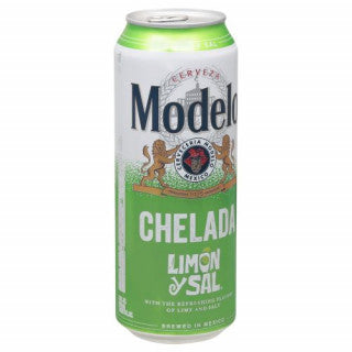 MODELO CHELADA LIMON Y SAL (24OZ)