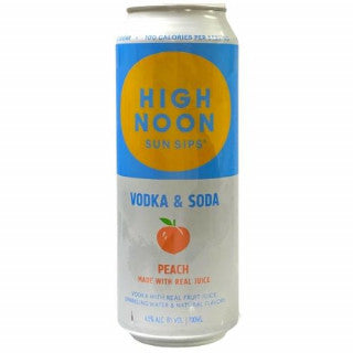 HIGH NOON VODKA SODA PEACH (700ML)