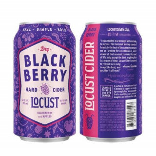 LOCUST BLACKBERRY CIDER (12OZ)