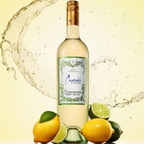 CUPCAKE CITRUSKISSED PINOT GRIGIO (750ML)
