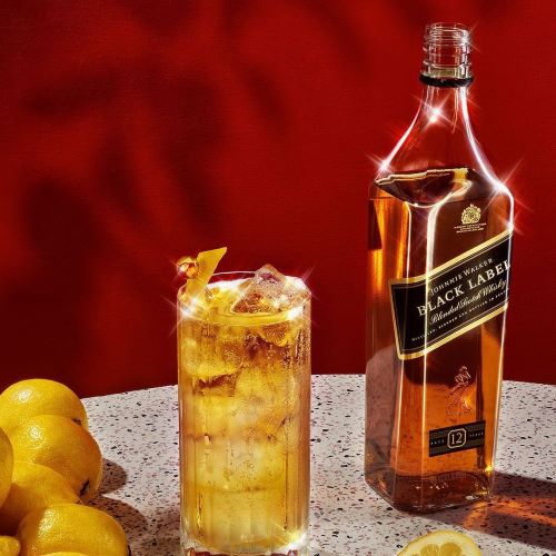 JOHNNIE WALKER BLACK (375ML)