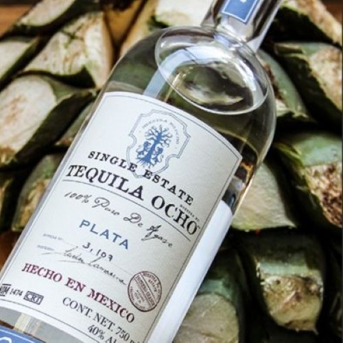 TEQUILA OCHO PLATA (750ML)