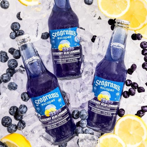 SEAGRAM'S ESCAPES BLUEBERRY ACAI LEMON (12OZ)
