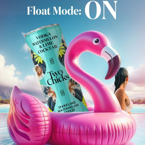 TWO CHICKS WATERMELON BREEZE (355ML)