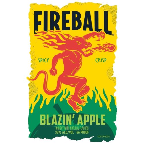 FIREBALL BLAZIN' APPLE (750ML)
