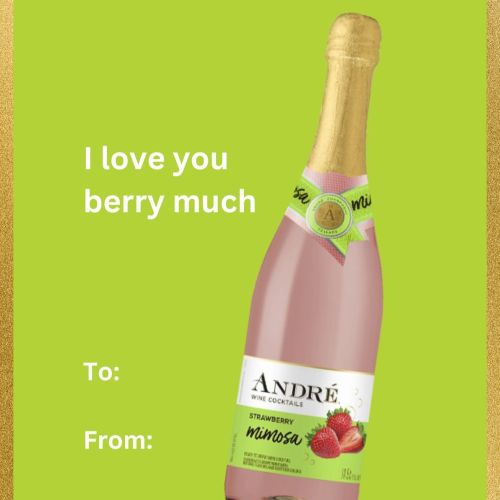 ANDRE STRAWBERRY MIMOSA (750ML)