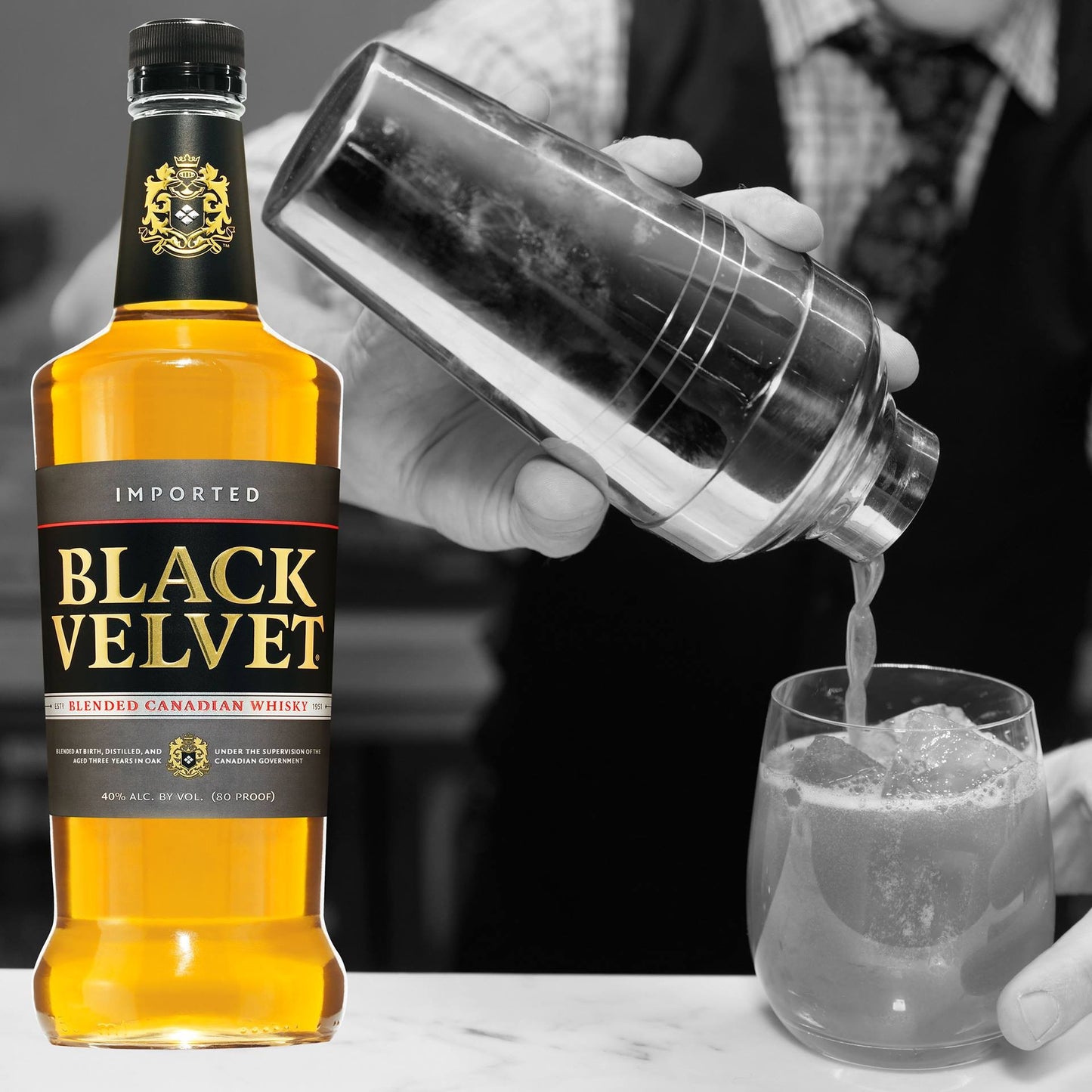 BLACK VELVET CANADIAN (1.75L)