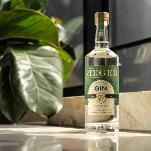 RIEGER DRY GIN (750ML)