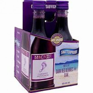 BAREFOOT CAB SAV 4PK (200ML)