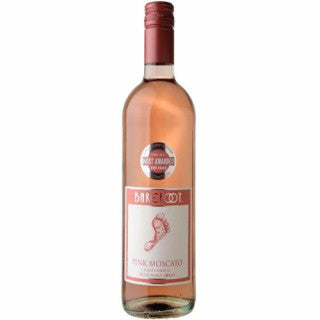 BAREFOOT PINK MOSCATO (750ML)