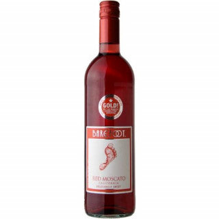BAREFOOT RED MOSCATO (750ML)