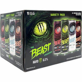 BEAST UNLEASHED VARIETY 12PK (12OZ)