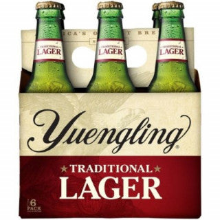 YUENGLING LAGER 6PK BOT (12OZ)