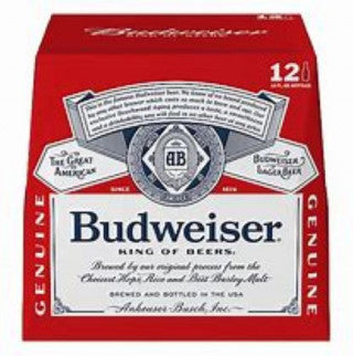 BUDWEISER 12PK BOT (12OZ)