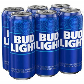 BUD LIGHT 6PK CANS 16OZ (16OZ)