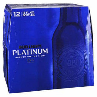 BUD LIGHT PLATINUM 12PK (12OZ)