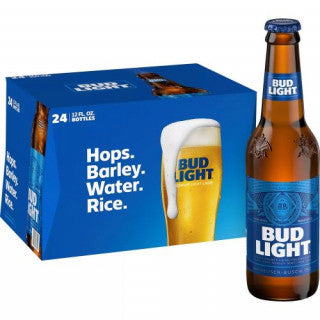 BUD LT 20PK BTL (12OZ)