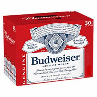 BUDWEISER 30PK (12OZ)