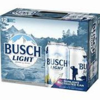 BUSCH LT 12 PK CAN (12OZ)