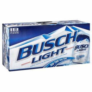 BUSCH LT 18PK BOTTLE (12OZ)