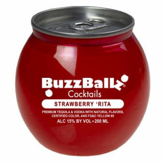 BUZZBALLZ STRWBRY MARG (200ML)