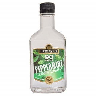 HIRAM WALKER PEPPERMINT SCHNAPPS 90 (375ML)
