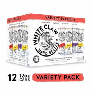 WHITE CLAW VARIETY #3 (12OZ)