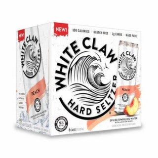 WHITE CLAW PEACH 6PK (12OZ)