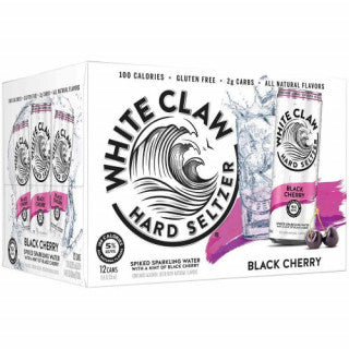 WHITE CLAW BLACK CHERRY 12PK (12OZ)