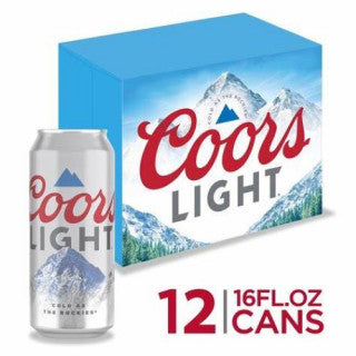 COORS LIGHT 12PK 16OZ (16OZ)