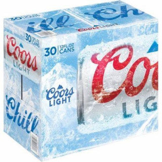 COORS LIGHT 30PK (12OZ)