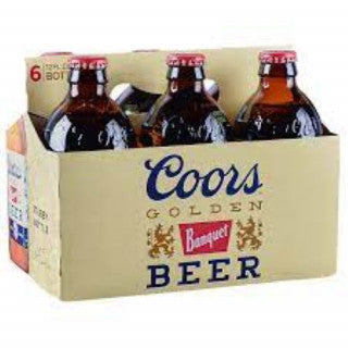 COORS BANQUET 6PK BOT (12OZ)