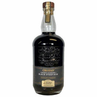 CRUZAN EST DIAMOND BLACK STRAP RUM (750ML)