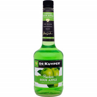 DEKUYPER SOUR APPLE PUCKER (750ML)