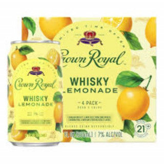 CROWN ROYAL WHISK LEMON 4PK (12OZ)