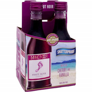 BAREFOOT PINOT NOIR 4PK (200ML)