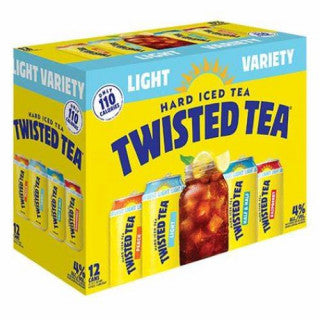 TWISTED TEA LIGHT VARIETY 12PK (12OZ)