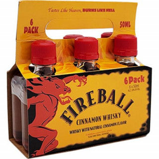 FIREBALL COLDBOX CARRIER 6PK (100ML) – Fleming Place Wine and Spirits